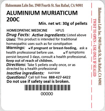 Aluminium Muriaticum 200c 30g (Aluminium Muriaticum 200c 30g)